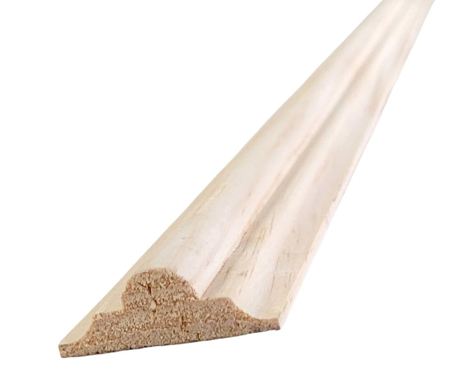 19 x 57mm Redwood Dado Rail 4.2M Length