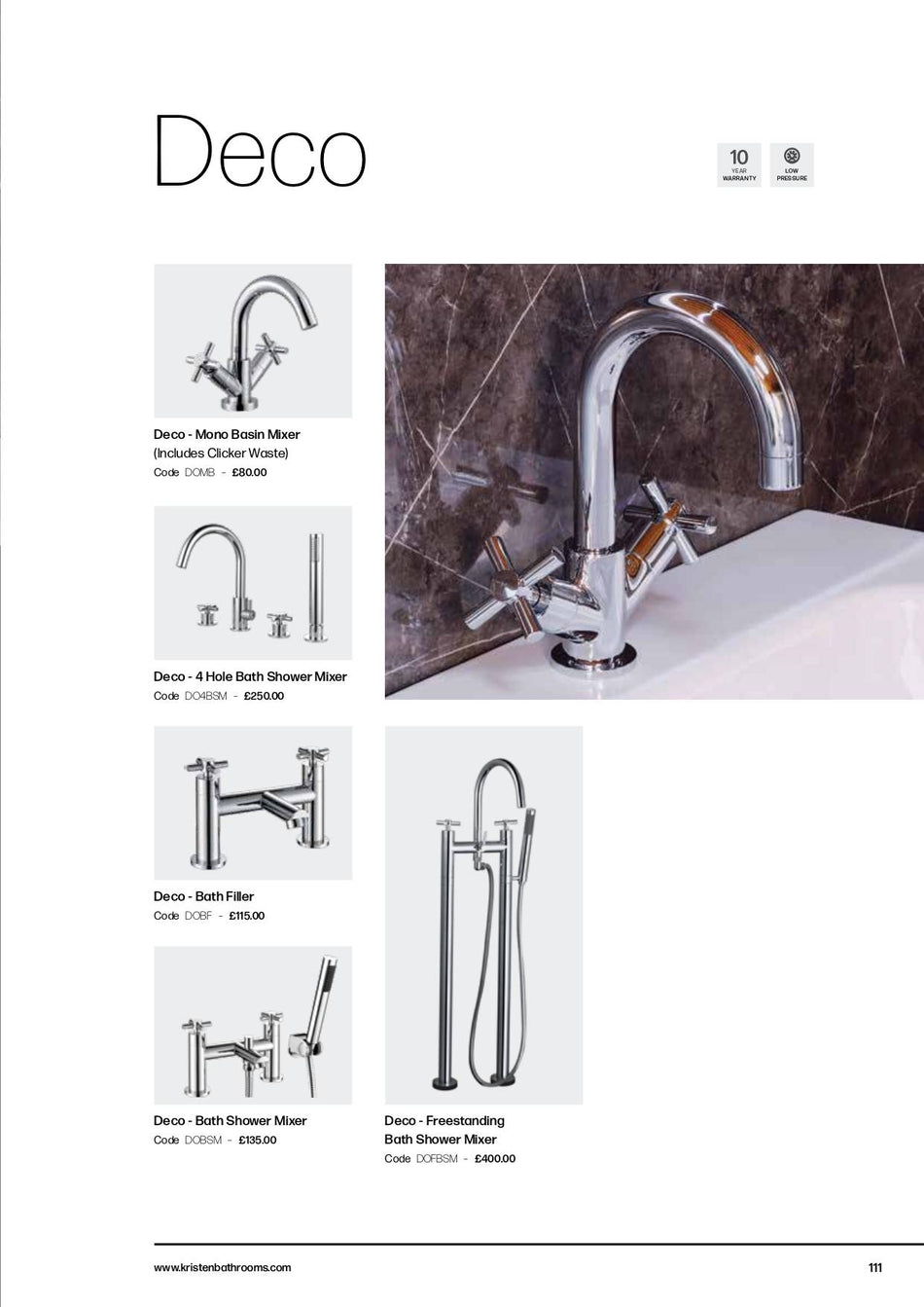 Deco - Mono Basin Mixer