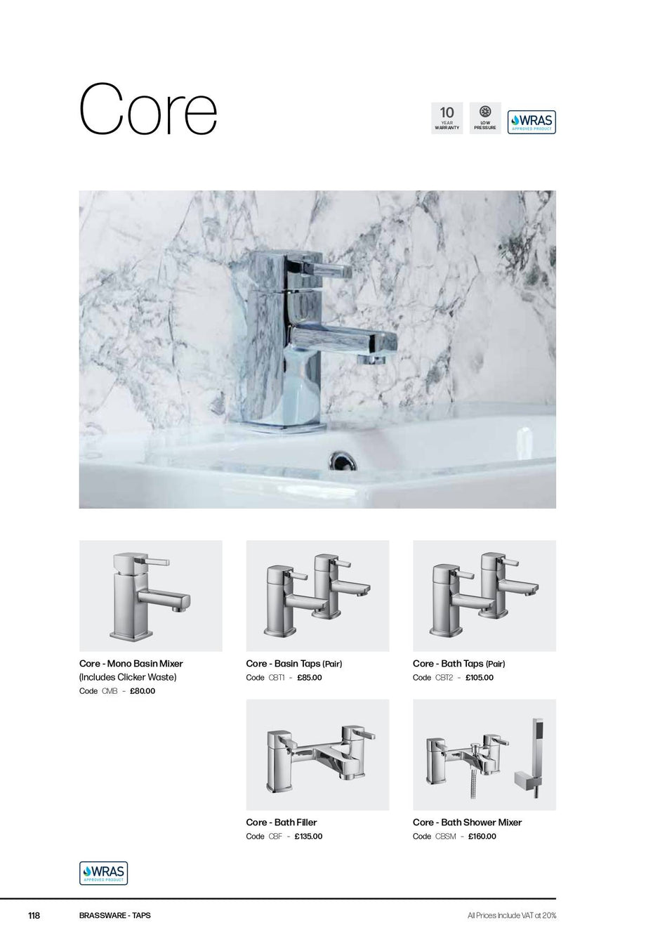 Core - Mono Basin Mixer