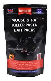 Rentokil Mouse & Rat Killer Pasta Bait 5 Pack