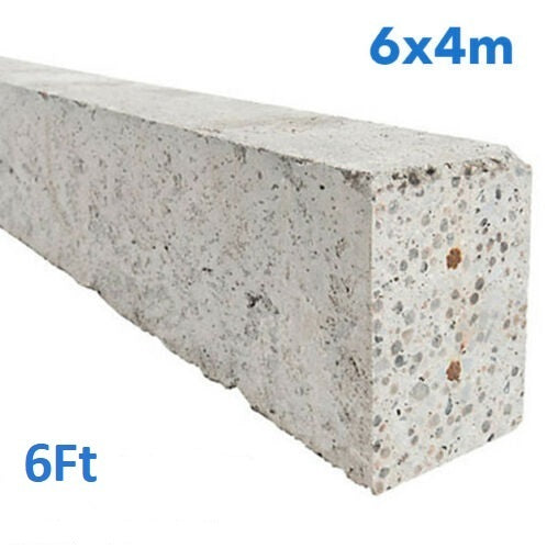 6Ft Concrete Head