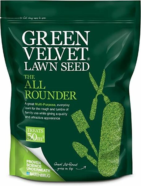 Green Velvet Lawn Seed 50m²