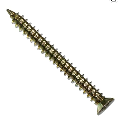 CONCRETE SCREW 7.5X122MM BOX100 6MM PILOT