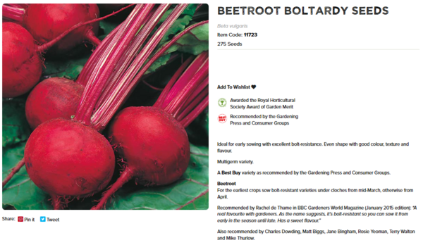 Beetroot (Boltardy)