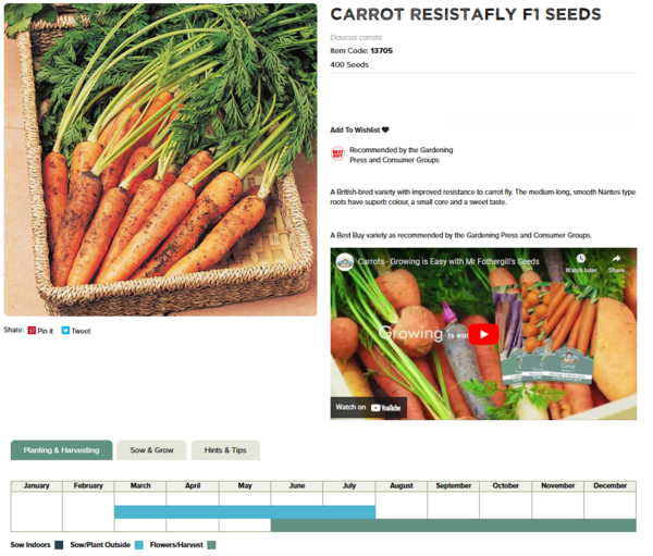 Carrot (Resistafly - Tozresis F1)