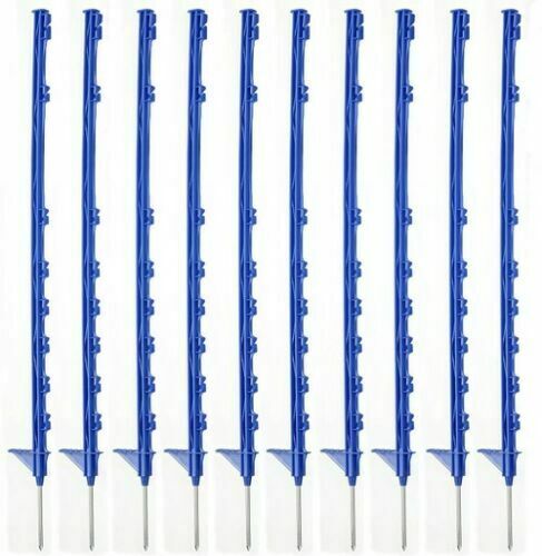 Fence Post PVC 105cm Blue (10Pk)